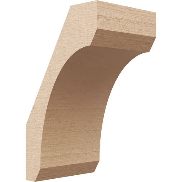 Ekena Millwork 5-inch W x 6-inch D x 10-inch H Legacy Rough Cedar Woodgrain TimberThane Knee Brace, Primed BRCUR05X06X10LECRCPR - main